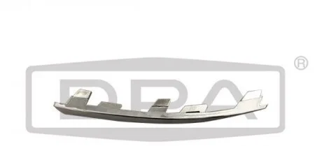 Накладка на задний бампер левая VW Polo (10-) хром DPA 88531825602