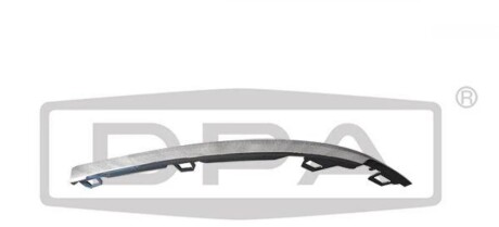 Накладка на задний бампер левая VW Tiguan (16-) хром DPA 88531826202