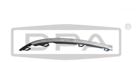 Накладка на задний бампер правая VW Tiguan (16-) хром DPA 88531826302