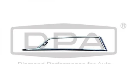 Накладка грати бампера ліва хром Skoda Octavia (20-) DPA 88531826702
