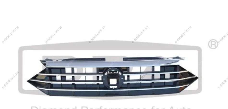 Решітка радіатора без емблеми, зі смугою VW Jetta (20-) DPA 88531828102 (фото 1)