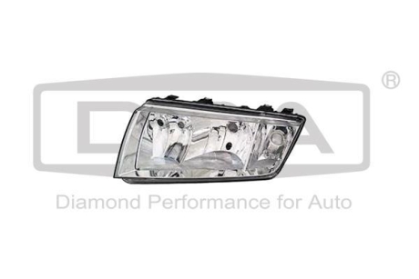 Фара правая (серебристая рамка) Skoda Fabia (00-04) DPA 89410191602