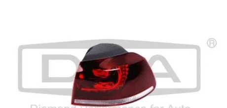 Фонарь правый внешний LED VW Golf VI (09-13) DPA 89450625002
