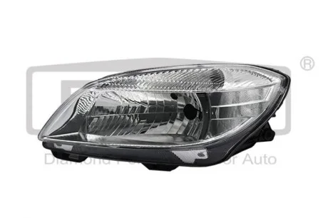 Фара левая без линзы белая Skoda Fabia (06-14),Roomster (06-15) DPA 99411286902