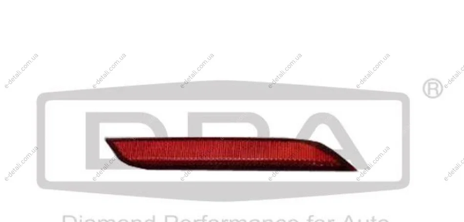 Світловідбивач задній правий VW Polo (6R1, 6C1) (09 -) DPA 99451621302 (фото 1)
