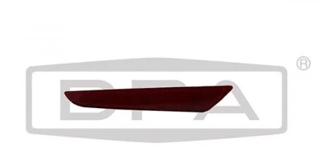 Світловідбивач заднього бампера лівий Seat Leon (12-) DPA 99451786702
