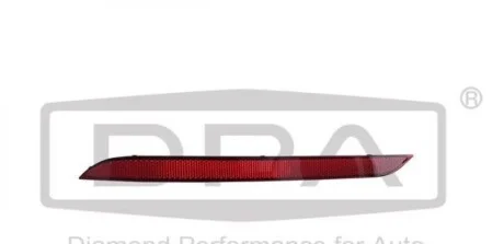 Відбивач у задній бампер лівий VW Golf (20-) DPA 99451818002