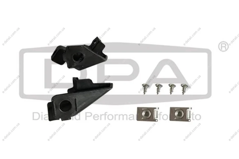 Комплект крепления корпуса фары левой VW Polo (10-18) DPA K91785002 (фото 1)