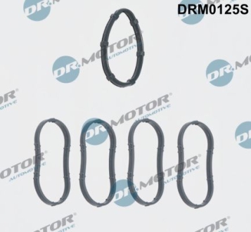 Комплект прокладок гумових DR.MOTOR DRM0125S (фото 1)