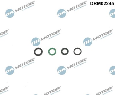 Комплект ущільнювачів з різних матеріалів DR.MOTOR DRM02245