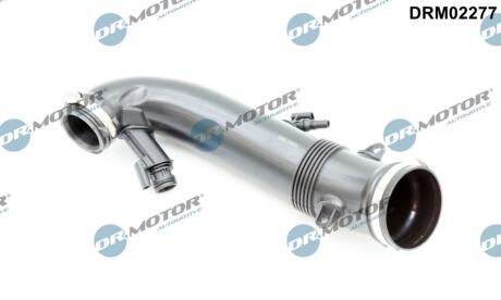 Шланг вентиляції пластиковий з фітингами DR.MOTOR DRM02277