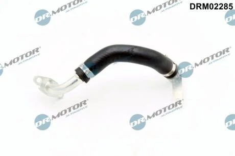 Трубка турбокомпрессора ДВЗ (чорний метал) DR.MOTOR DRM02285