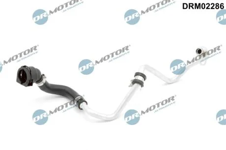 Трубка охолоджуючої рідини (пластик, гума, метал) DR.MOTOR DRM02286