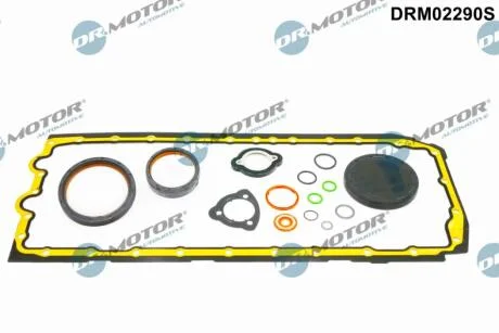 Комплект прокладок з різних матеріалів DR.MOTOR DRM02290S