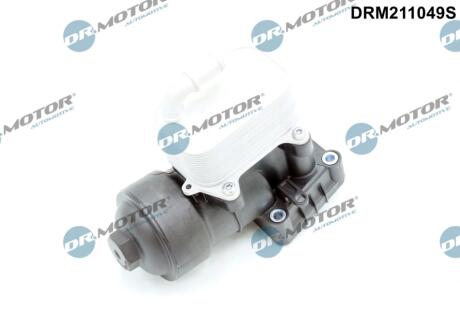 Радіатор масляний з корпусом масляного фільтра DR.MOTOR DRM211049S