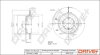 Drive+ - Гальмівний диск Drive+ DP1010.11.0400 (фото 1)