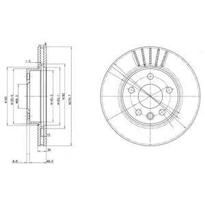 - Гальмівний диск Drive+ DP1010.11.0762