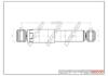 Drive+ Амортизатор (задній) Renault Kangoo 08- (довга база)/MB Citan 1.5CDI 12- (Газ) Drive+ DP1610.10.0019 (фото 1)