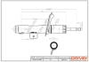 Drive+ Амортизатор (передній) Citroen Berlingo/Peugeot Partner 96- (R) (Газ) Drive+ DP1610.10.0025 (фото 1)