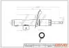 Амортизатор (передній) Citroen Berlingo/Peugeot Partner 96- (R) (Газ) Drive+ DP1610.10.0025 (фото 1)