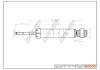 Drive+ Амортизатор (задній) Renault Logan 07- (Газ) Drive+ DP1610.10.0097 (фото 1)