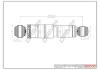 Drive+ Амортизатор (задній) Renault Master 2.3dci 10- (FWD) (Газ) Drive+ DP1610.10.0183 (фото 1)