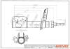 Drive+ Амортизатор (передній) Citroen Jumpy/Fiat Scudo/Peugeot Expert 07- (L) (Газ) Drive+ DP1610.10.0191 (фото 1)