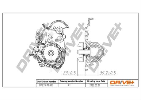 Drive+ Насос охолоджуючої рідини Drive+ DP2310.10.003