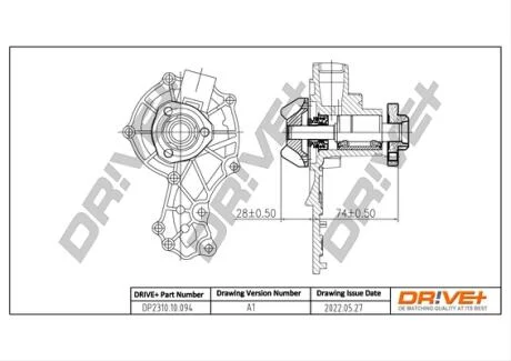 Насос охолоджуючої рідини Drive+ DP2310.10.094