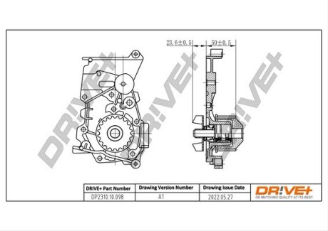 Drive+ Насос охолоджуючої рідини Drive+ DP2310.10.098