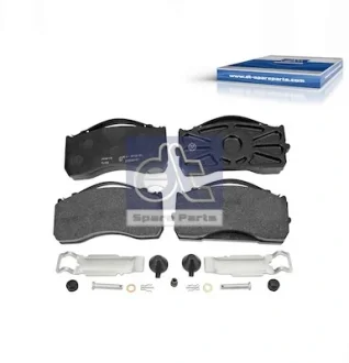 КМП гальмівних колодок DT 4.90933
