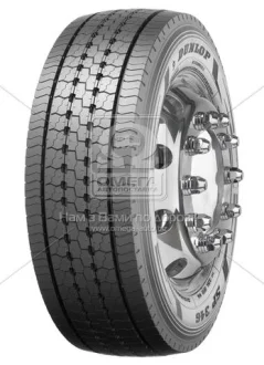 Шина 315/80R22,5 156L154M(156/150L) SP346 3PSF Dunlop 568900