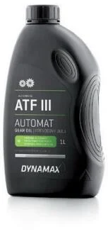 Масло трансмісійне DYNAMAX AUTOMATIC ATF III (20L) Dynamax 501843