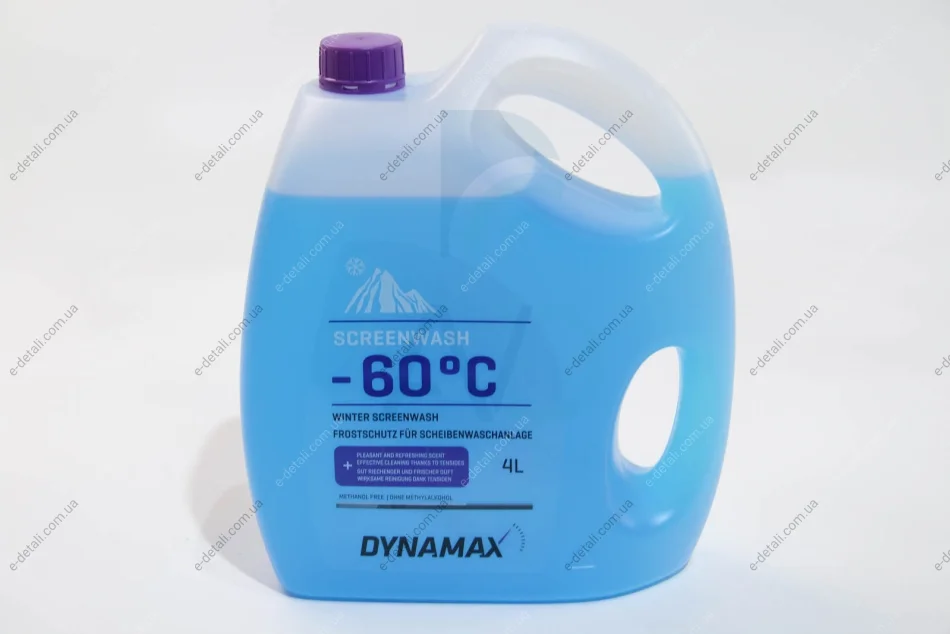 Омивач скла зимовий, (концентрат) DYNAMAX SCREENWASH -60 (4L) Dynamax 502133 (фото 1)
