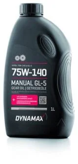 Масло трансмісійне DYNAMAX HYPOL 75W140 LS GL5 (1L) Dynamax 502721