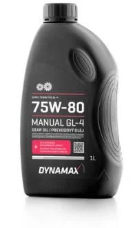Масло трансмісійне DYNAMAX GEAR 75W80 TRX GL 4 (1L) Dynamax 503075