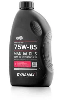 Масло трансмісійне DYNAMAX HYPOL 75W85 GL 5 (1L) Dynamax 503076