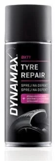 Засіб для аварійного ремонту шин DXT1 TYRE REPAIR (400ML) Dynamax 606142