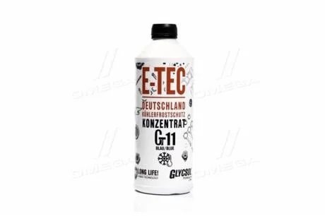 Антифриз концентрат Сt11+ Glycsol made in Germany синій в 1,5 кан. п/е E-TEC 9589