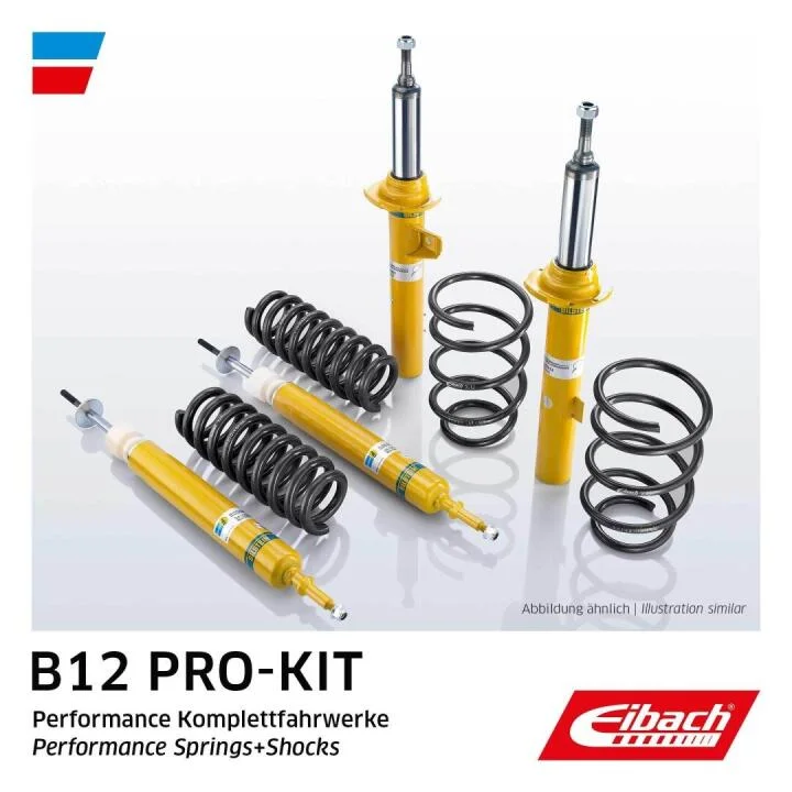 Комплект пружин (Pro-Kit) BMW X3 (G01/F97)/X4 (G02/F98) 3.0 (B57/B58) 17- (4 шт.) EIBACH E90-20-040-02-22 (фото 1)