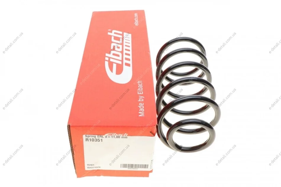 Пружина (задняя) Opel Corsa D 1.0-1.4/1.3CDTI 06-14 EIBACH R10351 (фото 1)