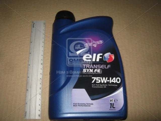 Трансмиссионное масло Elf Tranself SYN FE GL-5 75W-140 синтетическое 1 л ELF 194750 (фото 1)