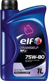Трансмиссионное масло Elf Tranself NFJ GL-4+ 75W-80 полусинтетическое 1 л ELF 194757