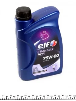 Трансмиссионное масло Elf Tranself NFP GL-4 75W-80 синтетическое 1 л ELF 195003
