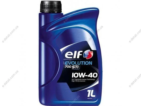 Олива моторна 10w-40 Evolution 700 STI бензин 1л (12шт уп) ELF 201555 (фото 1)