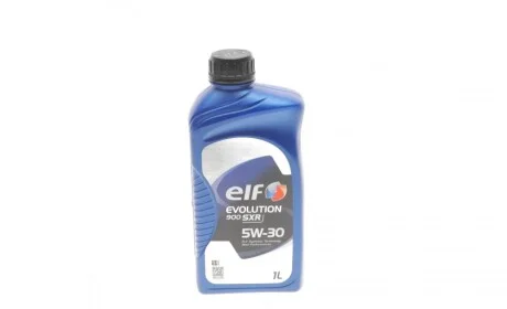 Масло 5W30 Evolution 900 SXR (1L) (456602) (ACEA A5/B5/API SM/CF/RN 0700/RN 0710) ELF 213888