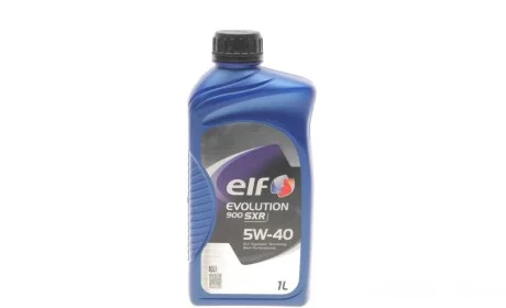 Масло 5W40 Evolution 900 SXR (1L) (458518)(ACEA A3/B4/API SM/RN 0700/RN 0710) ELF 213897