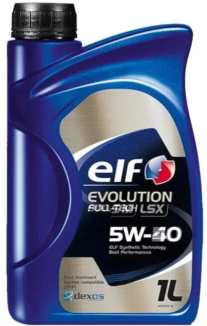 EVOLUTION FULLTECH LSX 5W40 1L (x12) ELF 213921 (фото 1)