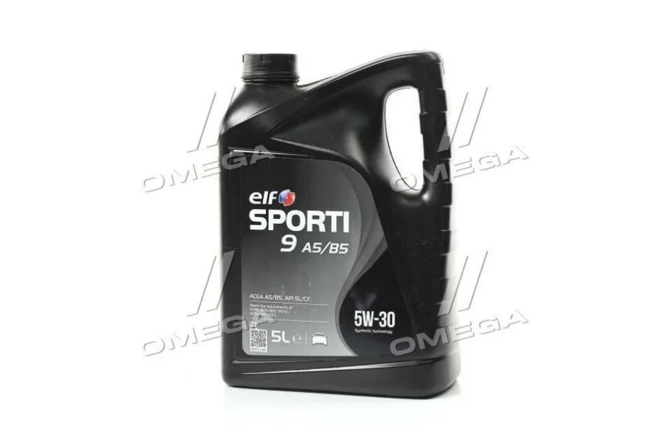 Масла моторные SPORTI 9 A5/B5 5W-30 (Канистра 5л) ELF 214250 (фото 1)