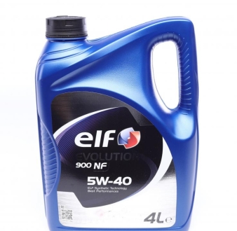 Моторное масло 5W40 4л. ELF 216650 (фото 1)